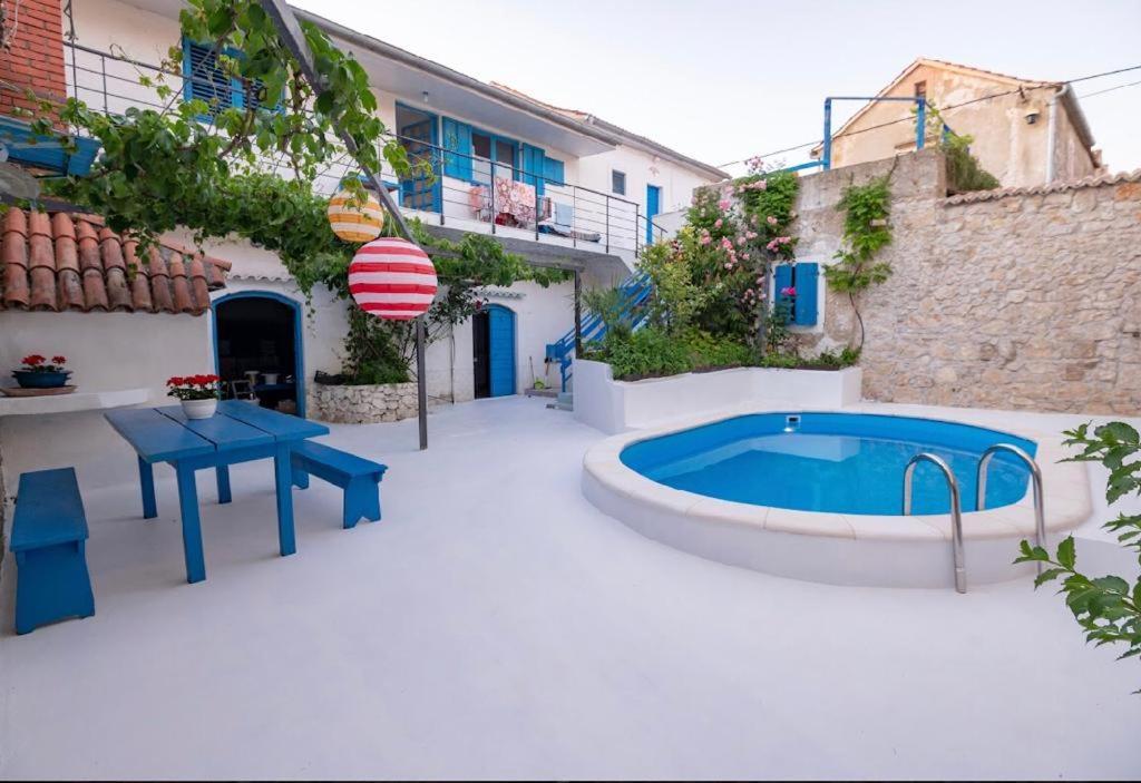 Dalmatian Rustic House Villa Petrčane Dış mekan fotoğraf