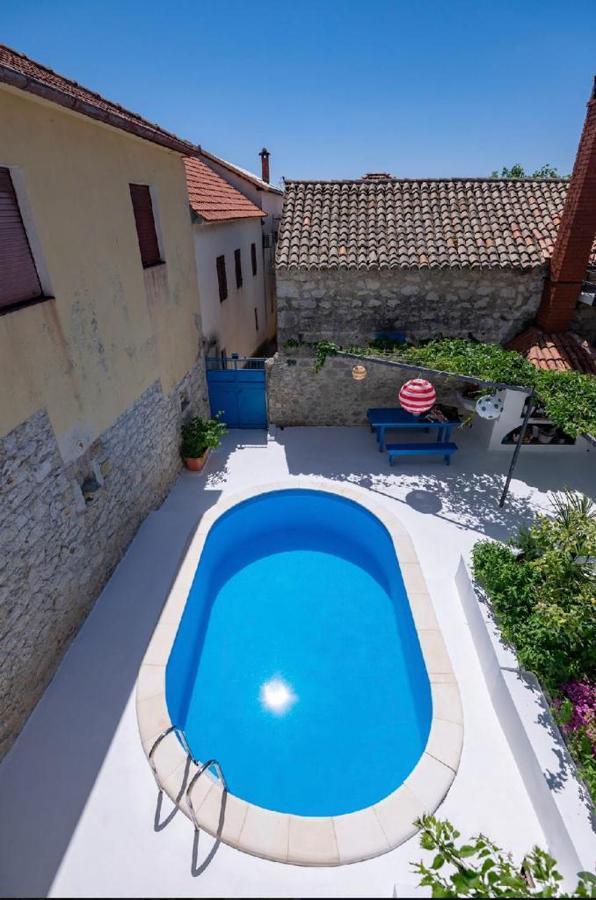 Dalmatian Rustic House Villa Petrčane Dış mekan fotoğraf