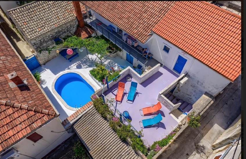 Dalmatian Rustic House Villa Petrčane Dış mekan fotoğraf