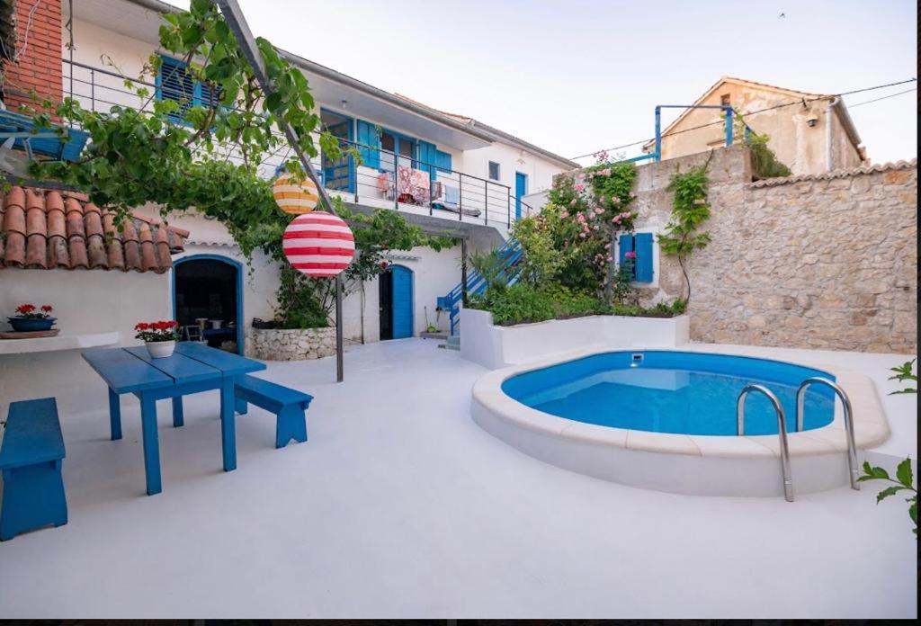 Dalmatian Rustic House Villa Petrčane Dış mekan fotoğraf